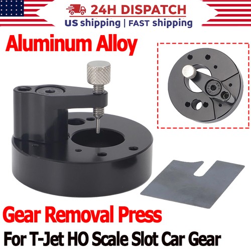 Slot car gear removal - slot,